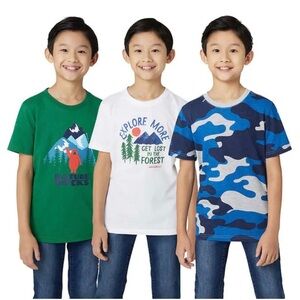 COPY - NWT Eddie Bauer 3 pack boys tee shirts